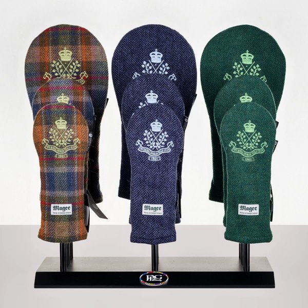 Donegal Tweed Headcover - Set of 3 for Dr, Fwy and Hy.