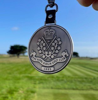 The Royal Dublin Stainless Steel Bag Tag