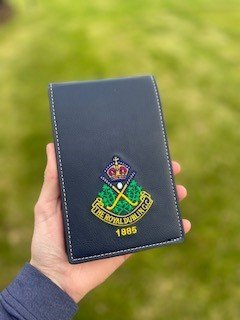 The Royal Dublin Golf Club Yardage Book Holder